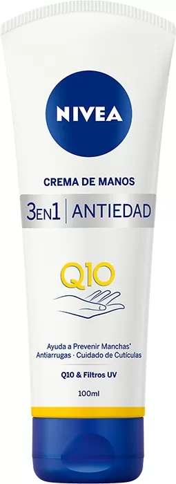 Q10 Crema de Manos 3en1 Antiedad