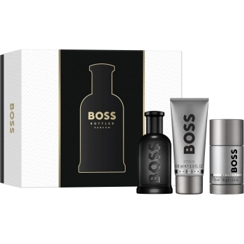 Set Boss Bottled Parfum 100ml + Deodorant Stick 75ml + Shower Gel 100ml