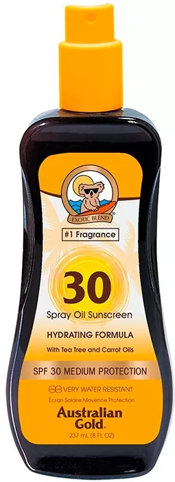 Spray Oil Sunscreen SPF30