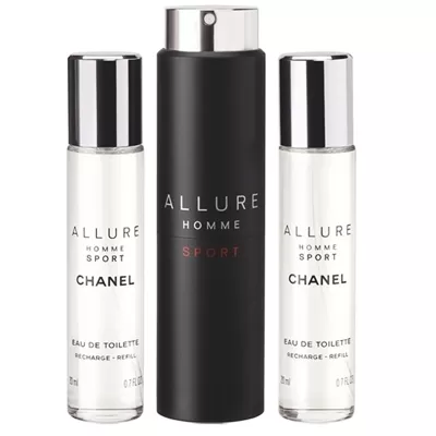 Set Allure Homme Sport 3x 20ml - Recargable Set Allure Homme Sport 3x 20ml - Recargable