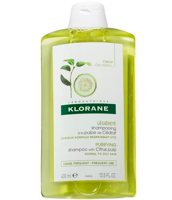 Purifying shampoo with citrus pulp Purifying shampoo with citrus pulp