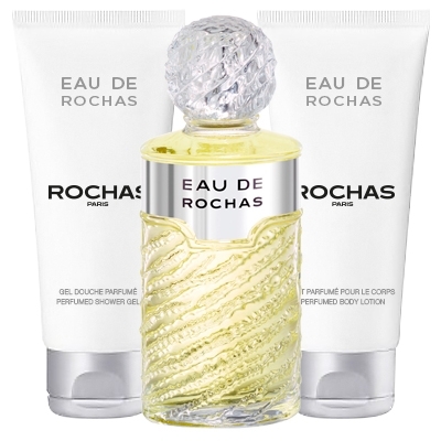 Set Eau de Rochas 100ml + Body Lotion 100ml + Gel 100ml Set Eau de Rochas 100ml + Body Lotion 100ml + Gel 100ml