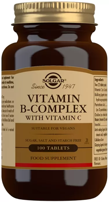 Vitamina B-Complex con Vitamina C Vitamina B-Complex con Vitamina C