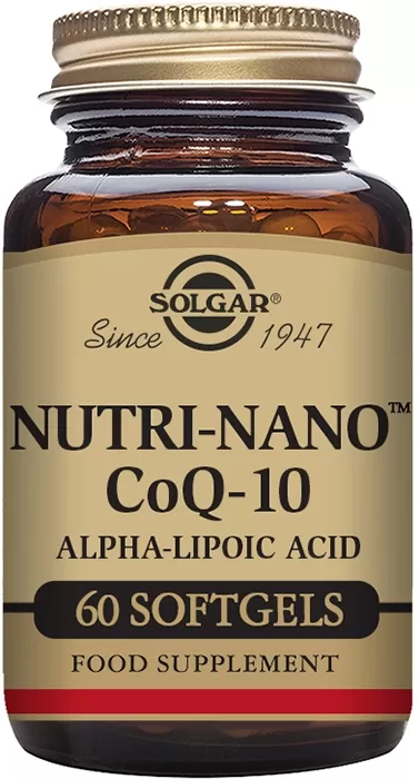 Nutri-NanoTM CoQ-10 con Ácido Alfa-Lipoico Nutri-NanoTM CoQ-10 con Ácido Alfa-Lipoico