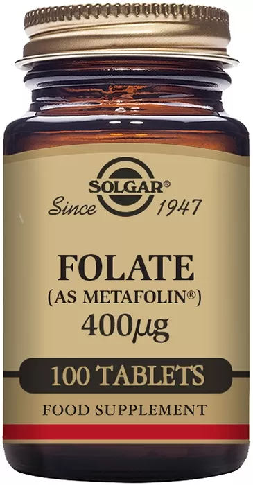 Folato (como Metafolin®) 400 μg Folato (como Metafolin®) 400 μg