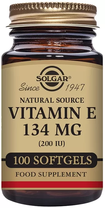 Vitamina E 200 UI (134 mg) - Cápsulas blandas vegetales Vitamina E 200 UI (134 mg) - Cápsulas blandas vegetales