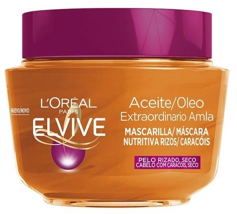 Elvive Mascarilla Aceite Extraordinario Pelo Rizado