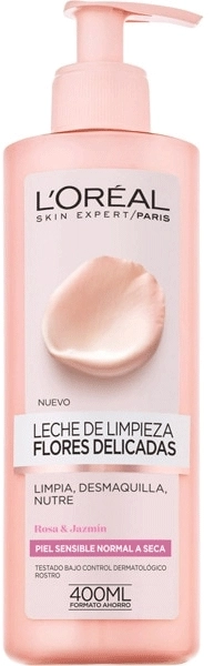 Leche de Limpieza Flores Delicadas