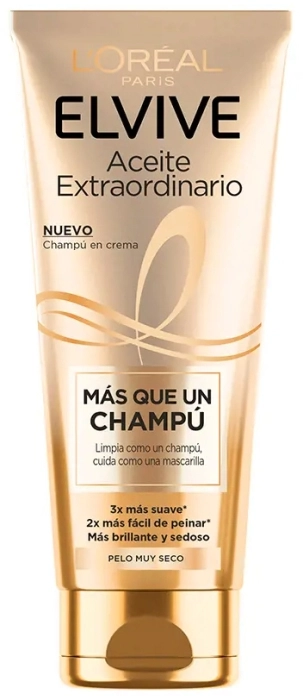 Elvive Aceite Extraordinario Más que un Champú