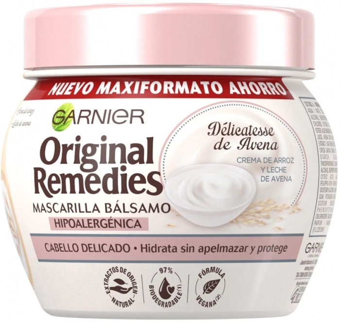 Original Remedies Mascarilla Bálsamo Hipoalergénica
