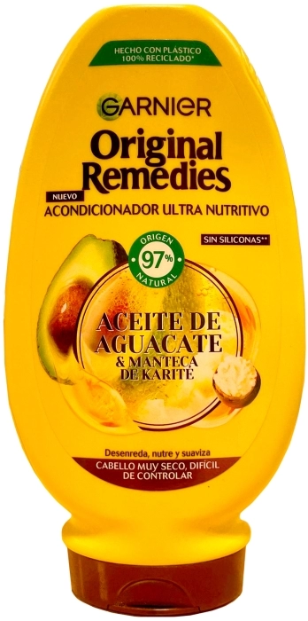 Original Remedies Acondicionador Nutritivo Aceite Aguacate & Manteca Karite