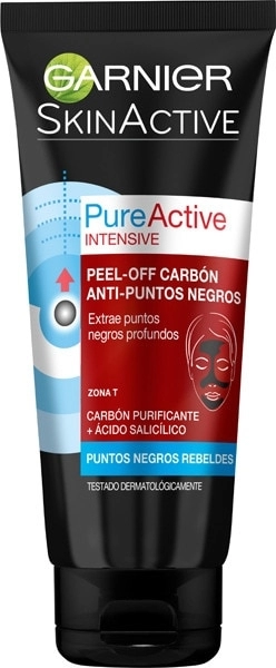 SkinActive Pure Active Mascarilla Peel-Off Carbon