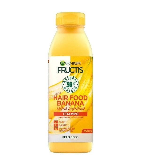 Fructis Champú Ultra Nutritivo Hair Food Banana