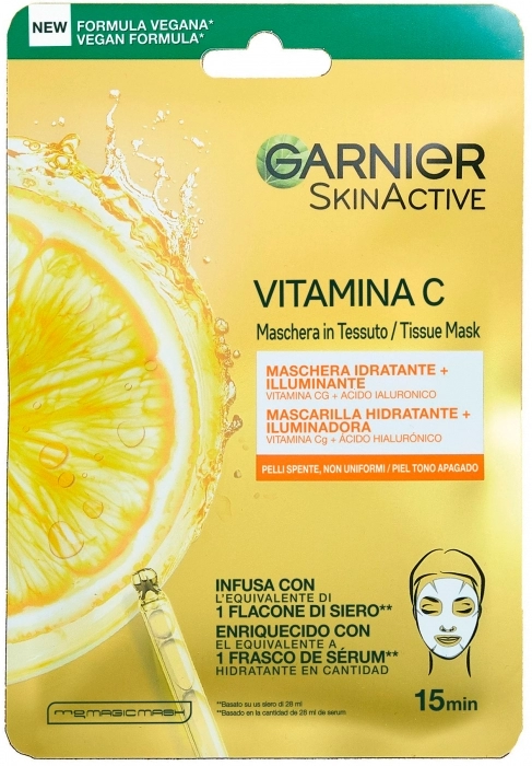 Skinactive Vitamina C Tissue Mask