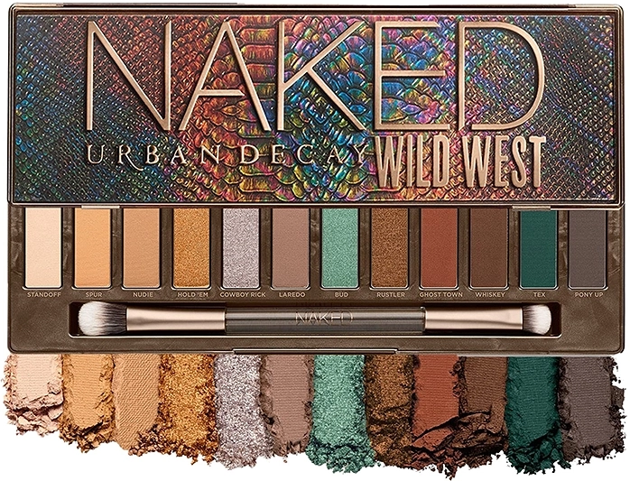 Paleta de sombras Naked wild west