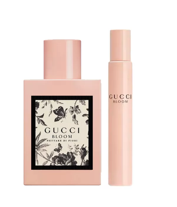 Set Gucci Bloom Nettare Di Fiori 100ml + 7,4ml Set Gucci Bloom Nettare Di Fiori 100ml + 7,4ml