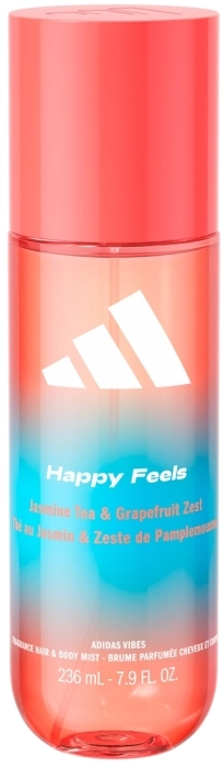 Adidas Vibes Happy Feels Body Mist Adidas Vibes Happy Feels Body Mist