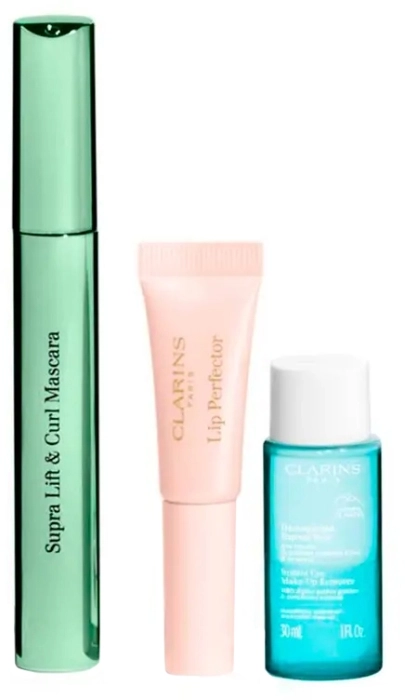 Set Supra Lift & Curl Mascara 8ml + Lip Perfector 5ml + Instant Eye Make-up Remo
