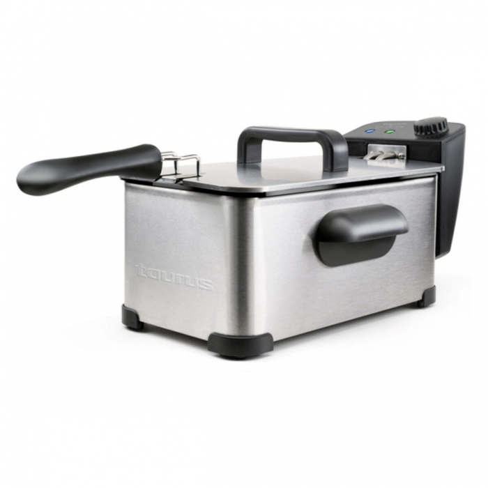 Freidora Taurus FRY3 2000W Plata Negro 3 L Freidora Taurus FRY3 2000W Plata Negro 3 L