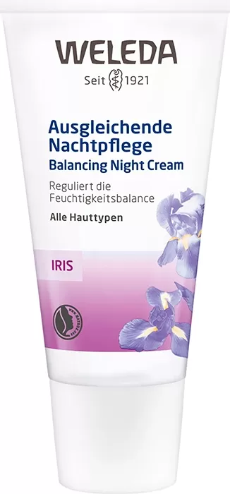 Crema de Noche Hidratante de Iris