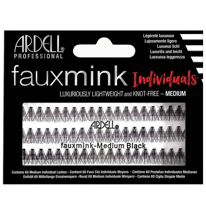 Faux Mink Individuals Medium Black