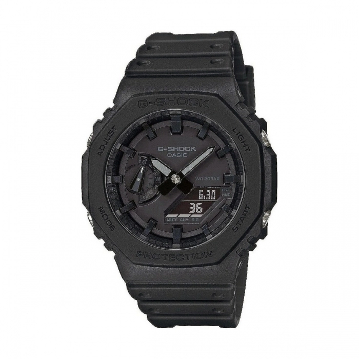 Reloj Hombre Casio GA-2100 SERIES ALL BLACK (Ø 45 mm)