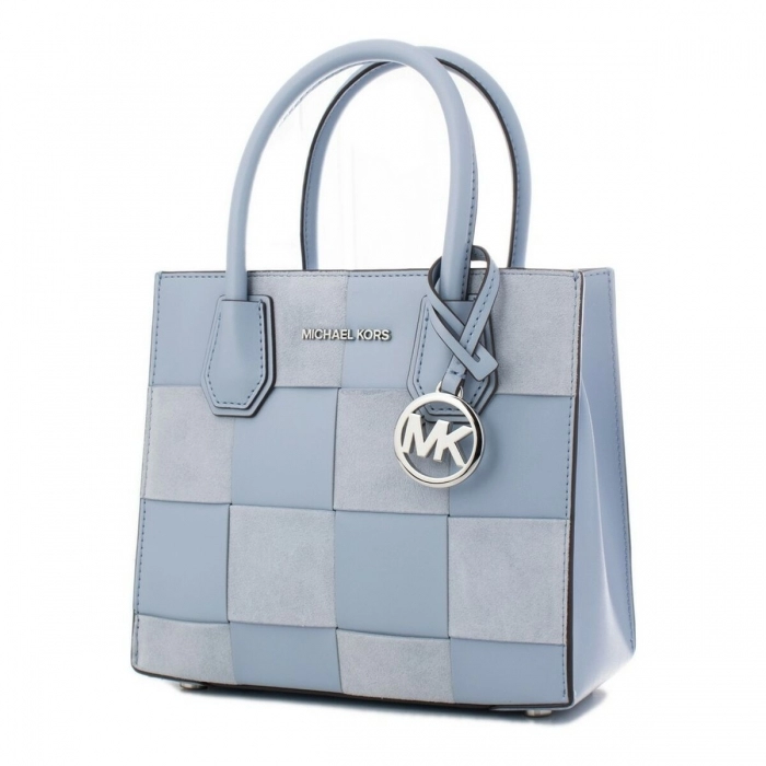 Bolso Mujer Michael Kors 35S2SM9M6S-PALE-BLU-MLT Azul (22 x 19 x 10 cm)