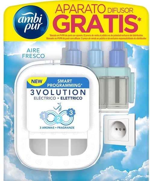 Ambipur 3Volution Aire Fresco Disfusor + Recarga