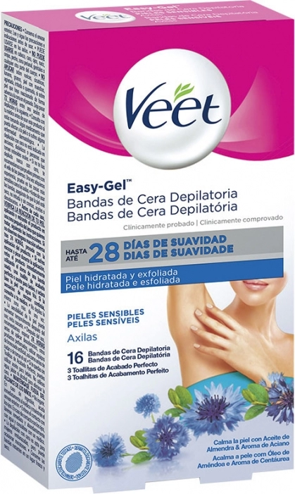 Easy Gel Bandas De Cera Depilatorias Axilas Easy Gel Bandas De Cera Depilatorias Axilas