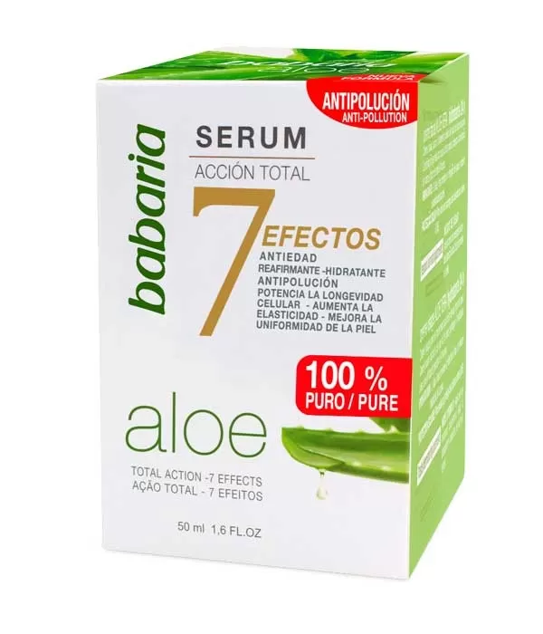 Serum 7 Efectos Aloe