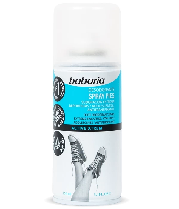 Desodorante Spray pies Sudoración Extrema