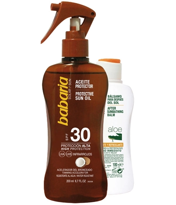 Set Aceite Protector SPF30 200ml + AfterSun 100ml