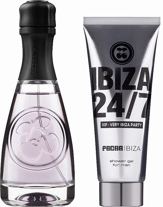 Set Pacha Ibiza 24/7 Vip Very Ibiza Party for Men 100ml + Shower Gel 75ml