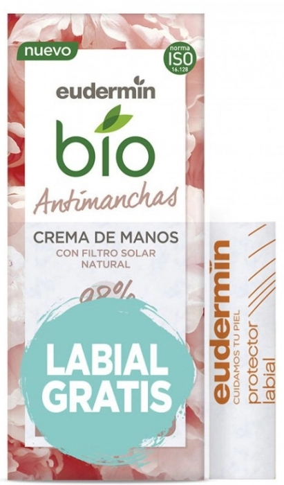 Crema de Manos Antimanchas 75ml + Bálsamo Labial Protector SPF30