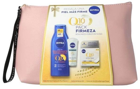 Set Body Milk Reafirmante Q10 250ml + Crema de Manos 30ml + Crema de Día 50ml Set Body Milk Reafirmante Q10 250ml + Crema de Manos 30ml + Crema de Día 50ml