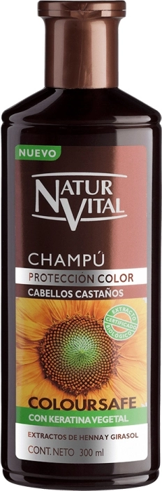 ColourSafe Champú Cabellos Castaños