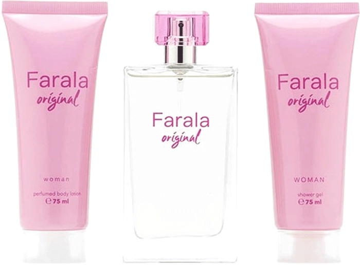 Set Farala 75m + Shower Gel 75ml + Body Lotion 75ml