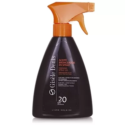 Aceite Bronceador en Spray SPF20