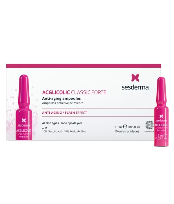 Acglicolic Classic Forte Ampollas 10x1,5ml Acglicolic Classic Forte Ampollas 10x1,5ml