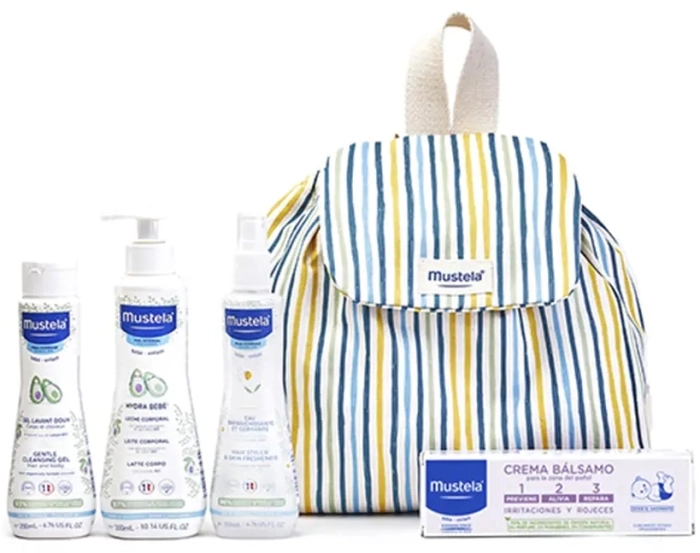 Set Mustela Mochila Little Moments + 4 Productos Set Mustela Mochila Little Moments + 4 Productos