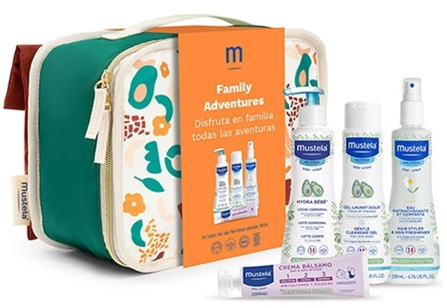 Set Mustela Neceser Family Adventures + 4 Productos Set Mustela Neceser Family Adventures + 4 Productos