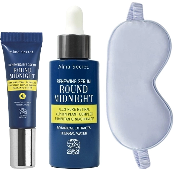 Set Serum 0,1% Retinal Puro 30ml + Round Midnight 0,05% Pure Retinal 10ml