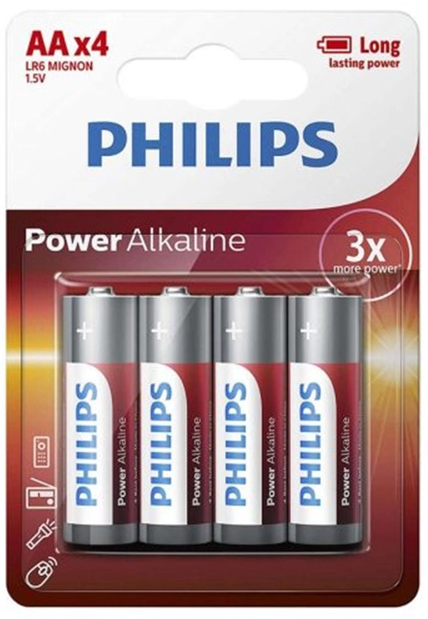 Pilas Power Alkaline AA