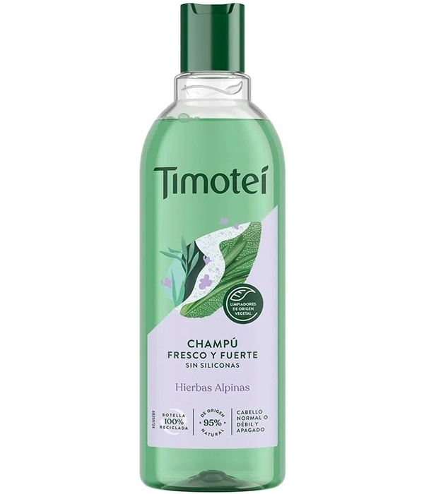 Champú Fresco y Fuerte Hierbas Alpinas Champú Fresco y Fuerte Hierbas Alpinas