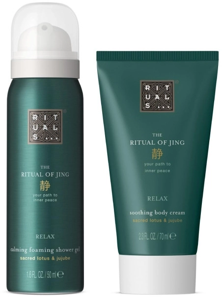 Set The Ritual of Jing Shower Gel 50ml + Body Cream 70ml