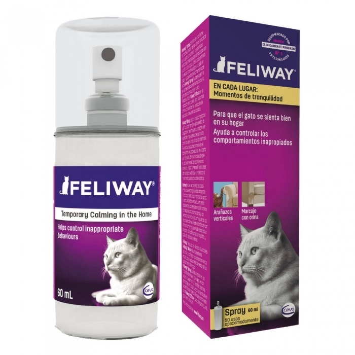 Eliminador de Olores Ceva Feliway Calmante Gato (60 ml)