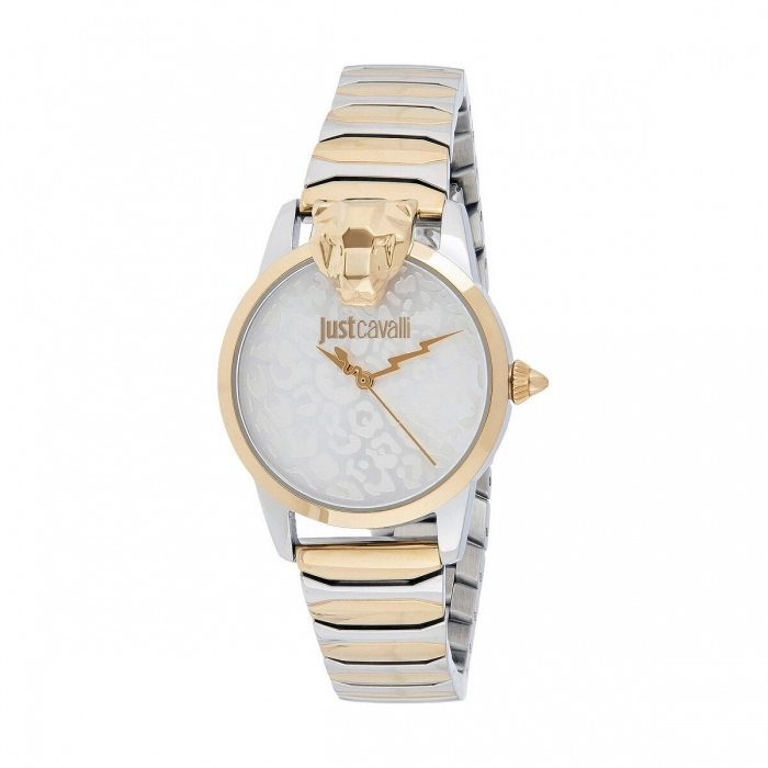 Reloj Mujer Just Cavalli ANIMALIER (Ø 32 mm) Plateado y Dorado