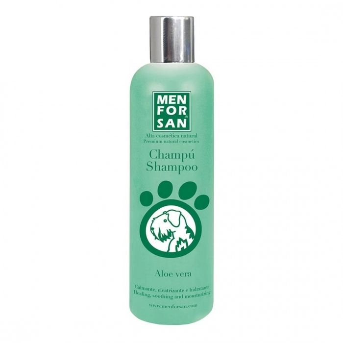 Champú para mascotas Menforsan Perro Aloe Vera (300 ml)