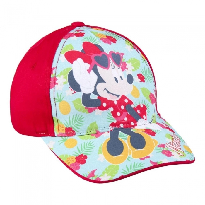 Gorra Infantil Minnie Mouse Rojo (53 cm)