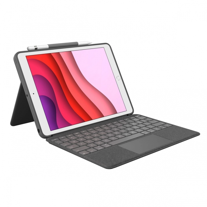 Teclado Bluetooth con Soporte para Tablet Logitech Combo Touch